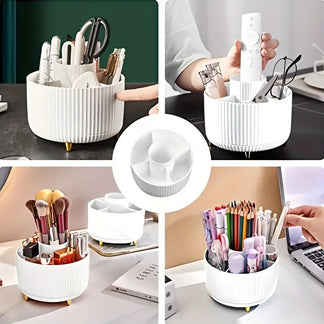Organizzatore Trucco Rotante 360°  Contenitore Cosmetico Multifunzionale