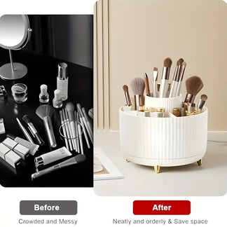 Organizzatore Trucco Rotante 360°  Contenitore Cosmetico Multifunzionale