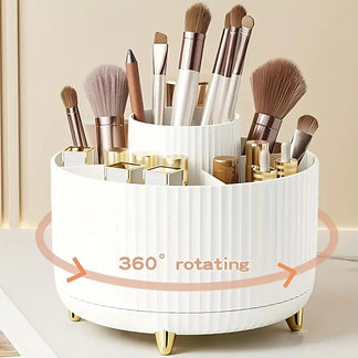 Organizzatore Trucco Rotante 360°  Contenitore Cosmetico Multifunzionale