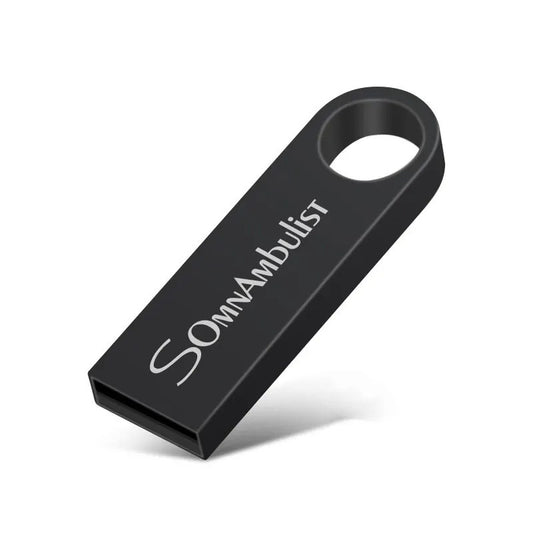 Pen Drive SomnAmbulist USB 2.0 – Alta Velocità, Mini Flash Drive, Disponibile in 4GB, 8GB, 16GB, 32GB, 64GB, 128GB