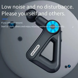 Rechargeable massive gun with 9 levels of intensity
