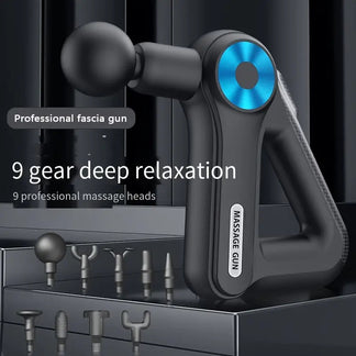 Rechargeable massive gun with 9 levels of intensity