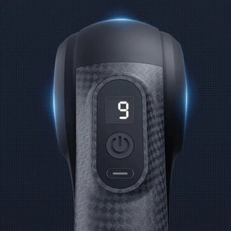 Rechargeable massive gun with 9 levels of intensity