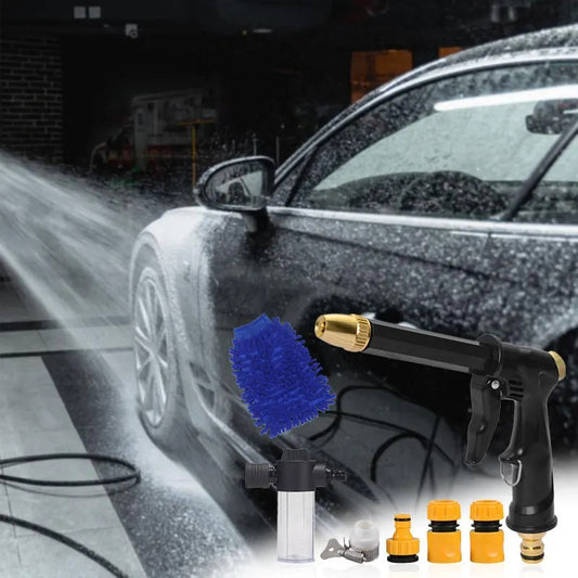 Pistola per Lavatrice ad Alta Pressione SEAMETAL Kit per Pulizia Auto e Giardino