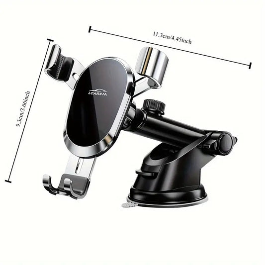 Cell phone holder for multifunctional cars with antivibration