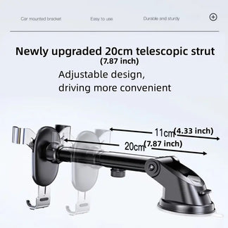 Cell phone holder for multifunctional cars with antivibration