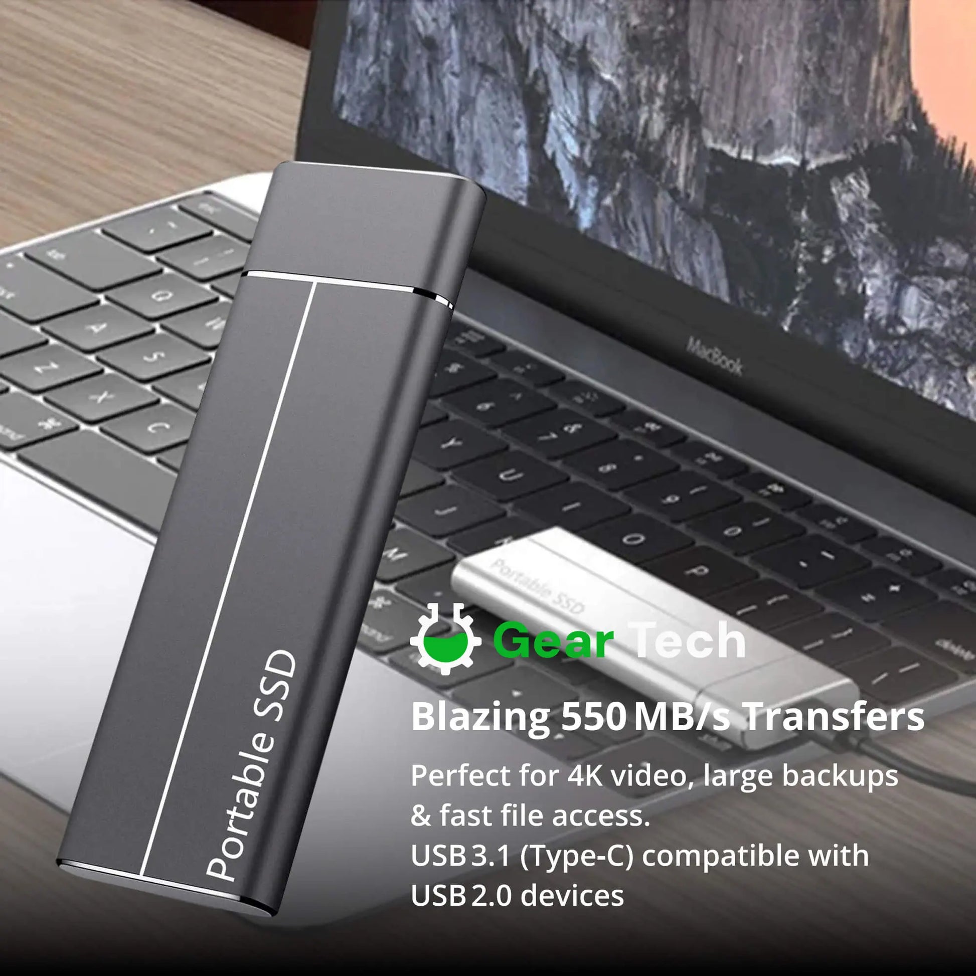 Portable SSD for Large Storage – 5TB External Drive with Lightning-Fast Transfer Speeds MigliorPrezzi.com