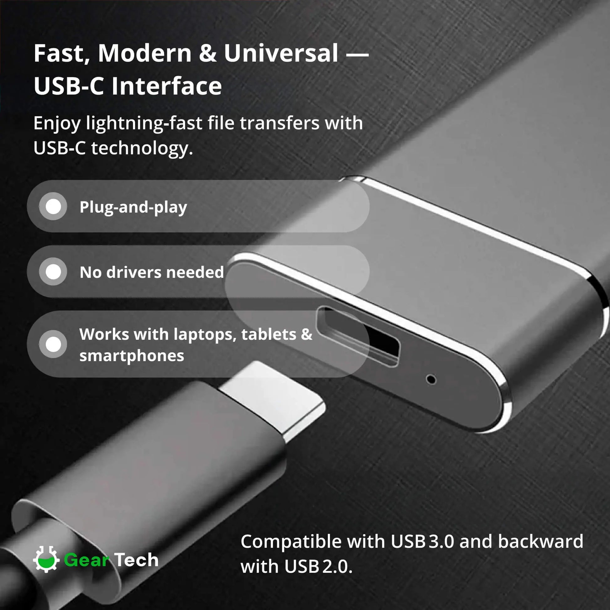 Portable SSD for Large Storage – 5TB External Drive with Lightning-Fast Transfer Speeds MigliorPrezzi.com