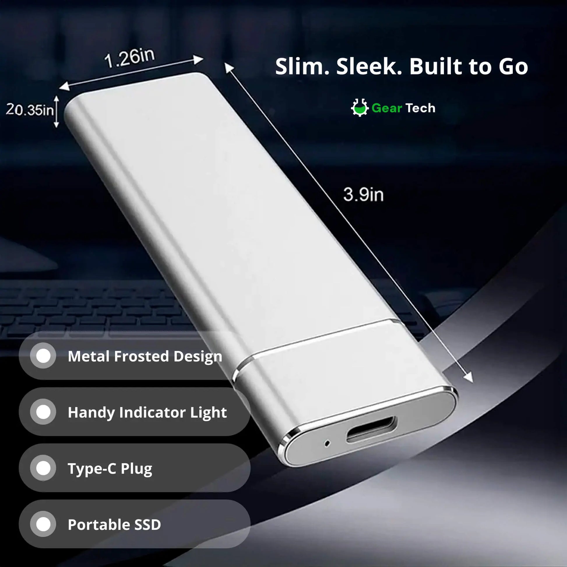 Portable SSD for Large Storage – 5TB External Drive with Lightning-Fast Transfer Speeds MigliorPrezzi.com