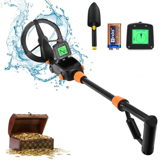 Rilevatore di metalli per bambini con display LCD e bobina Impermeabile