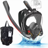 Maschera da Snorkeling Integrale™ | Anti-Appannamento con GoPro Mount