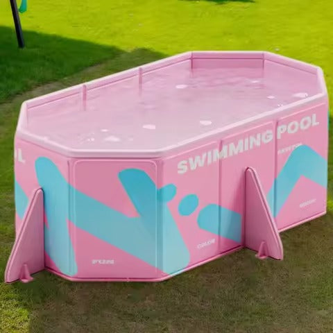 Piscina Pieghevole per Cani e Bambini™ | Sicura, Antiscivolo e Pronta all’Uso