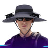 Cappello Estivo Ventilato™ | Con Doppio Ventilatore Solare e Visiera Ampia