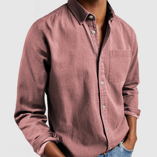 Camicia in Cotone Uomo™ | Stile Classico e Comfort Traspirante