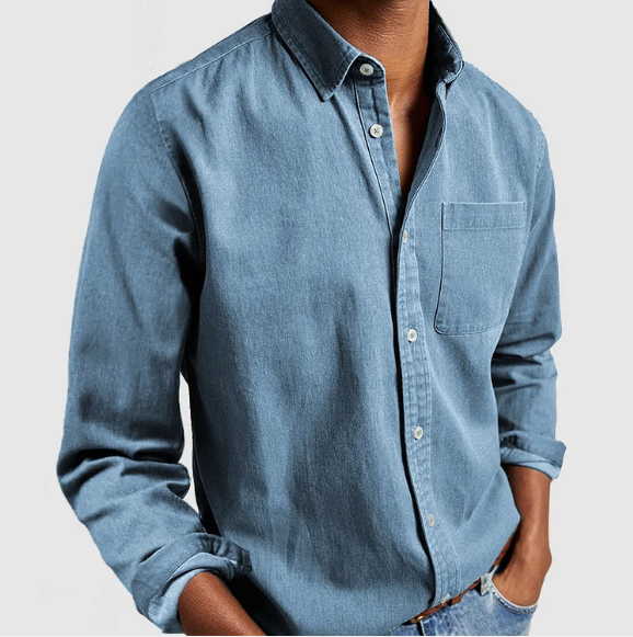 Camicia in Cotone Uomo™ | Stile Classico e Comfort Traspirante
