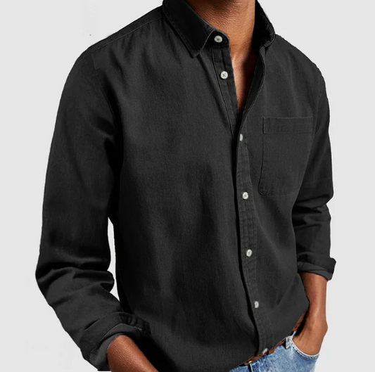 Camicia in Cotone Uomo™ | Stile Classico e Comfort Traspirante
