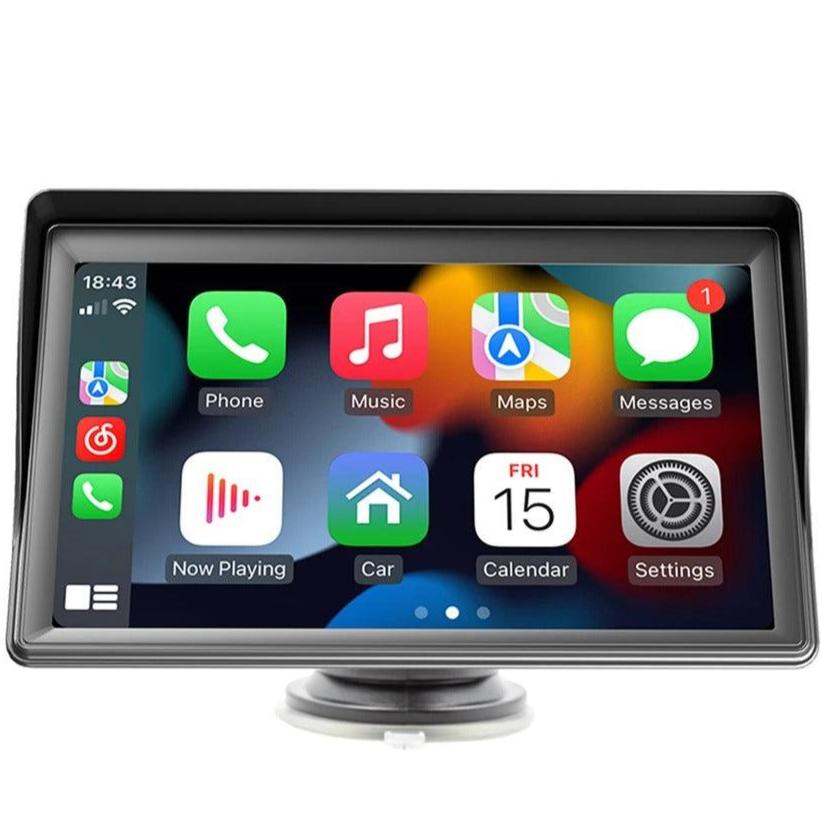 Schermo Multimediale CarPlay Android Auto 7 Pollici con Bluetooth e FM per Auto