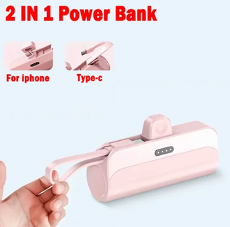 Mini Power Bank 10000mah with quick charger