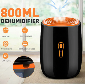 Dehumidifier 800ml Low noise portable dryer for purification and anti -mold