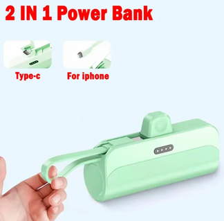Mini Power Bank 10000mah with quick charger