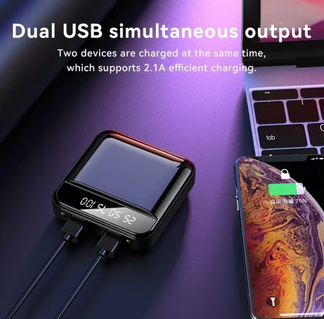 Mini PowerBank laptop with super fast charging and digital display
