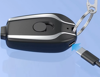 Mini PowerBank Keychain for Smartphone