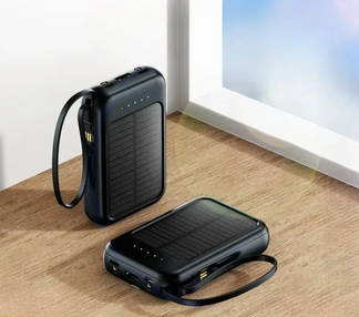 Solar powerbank with quick charging