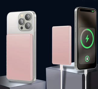 Magnetic portable charger