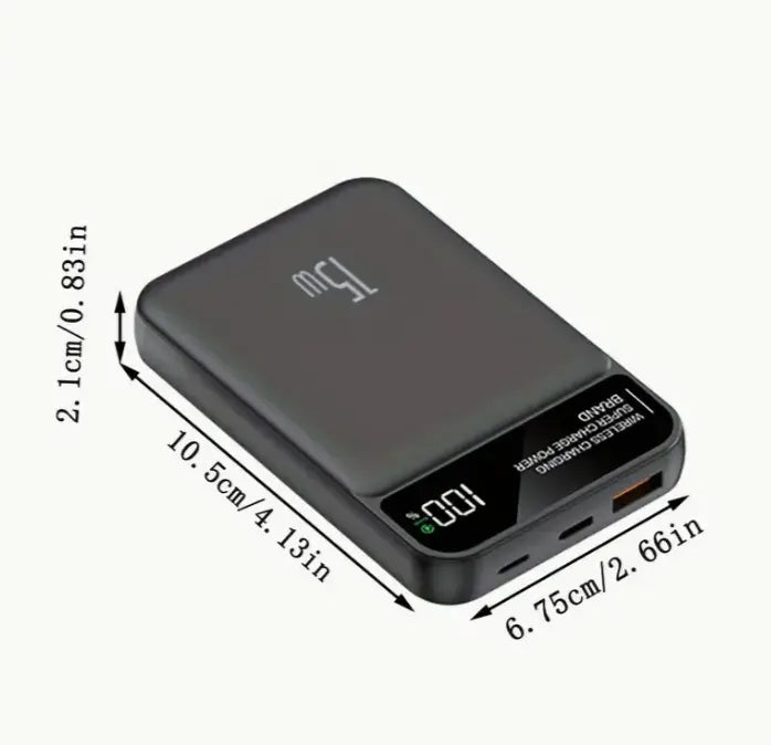 Powerbank magnetico con ricarica veloce MigliorPrezzi.com