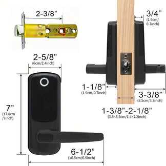 Serratura Intelligente TT Lock  Senza Chiave con Impronta Digitale