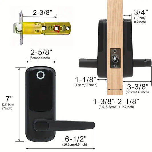 Serratura Intelligente TT Lock  Senza Chiave con Impronta Digitale