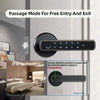 Serratura Intelligente Tuya 4 in 1  Maniglia con Impronta Digitale MigliorPrezzi.com