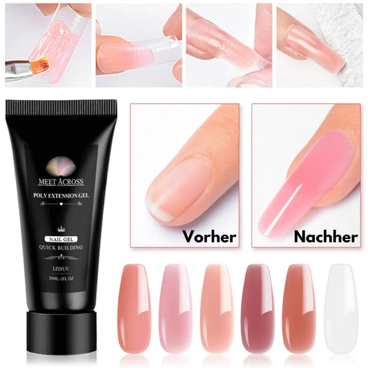 Kit Gel Unghie Professionale™ | Unghie luminose e perfette a casa tua