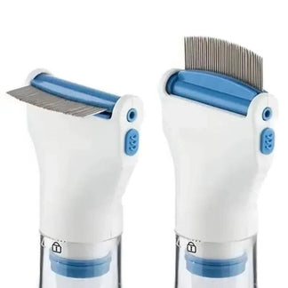 Spazzola Elettrica per Animali 3-in-1 – Rimozione Pulci e Pidocchi, Pettine Antiparassitario per Gatti e Cuccioli