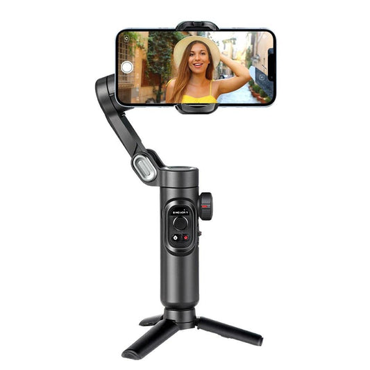 Stabilizzatore Portatile per Smartphone con Luce di Riempimento Omaggio