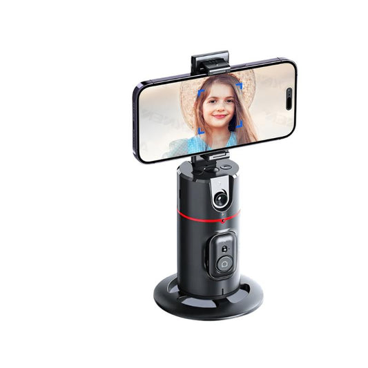  Stabilizzatore per telefono con rotazione 360° con face tracking e telecomando 