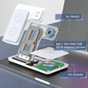 Stazione di ricarica wireless 3 in 1 rapida per iPhone, apple watch e auricolari MigliorPrezzi.com