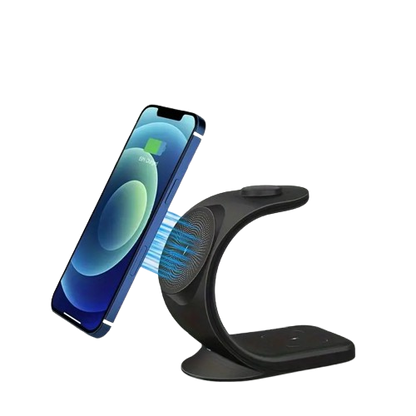 3 in 1 magnetic wireless charging station for all devices