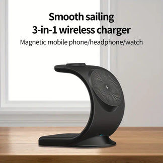 3 in 1 magnetic wireless charging station for all devices