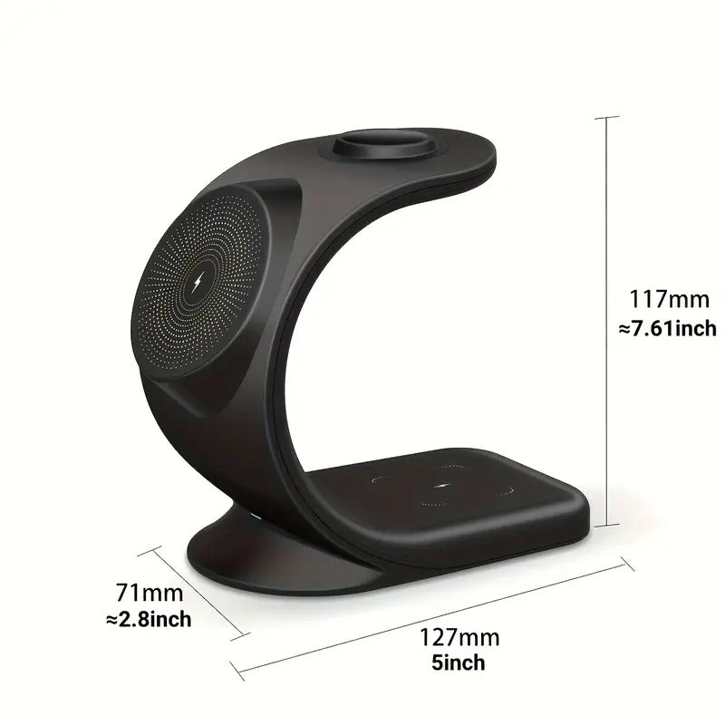 3 in 1 magnetic wireless charging station for all devices