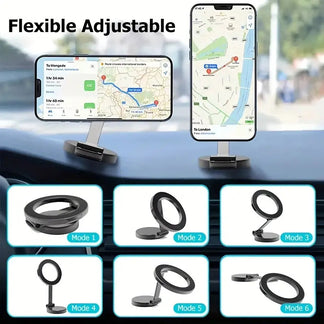 360 ° swivel magnetic car support per phone