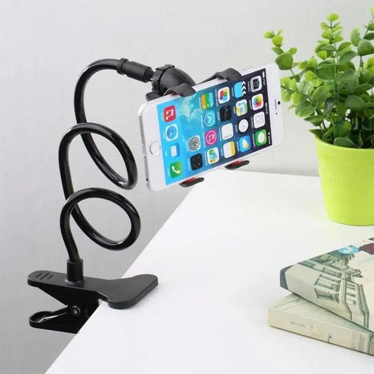Supporto Smartphone Universale Flessibile a Collo di Cigno Rotazione 360°