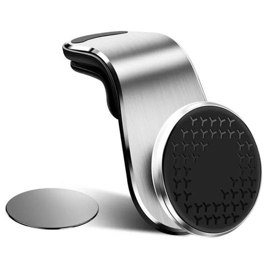 Supporto Telefonico Magnetico per Auto – Montaggio su Ventola d'Aria, Universale per iPhone, Samsung, Xiaomi