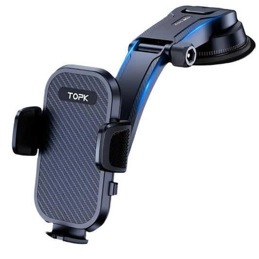 Supporto per Telefono per Cruscotto Auto Regolabile in Orizzontale e Verticale