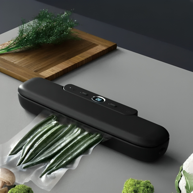 Automatic vacuum sealing ™ | Gusta fresh food longer