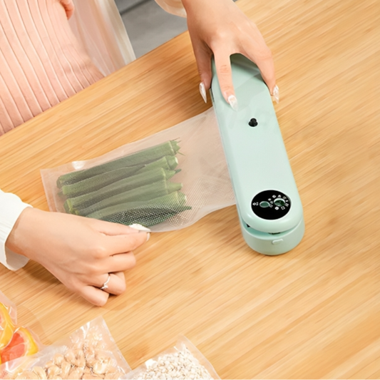 Macchina sottovuoto portatile per alimenti