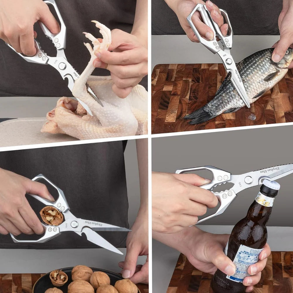 Forbici da Cucina 5-in-1™ | Robuste, affilate e versatili per ogni preparazione