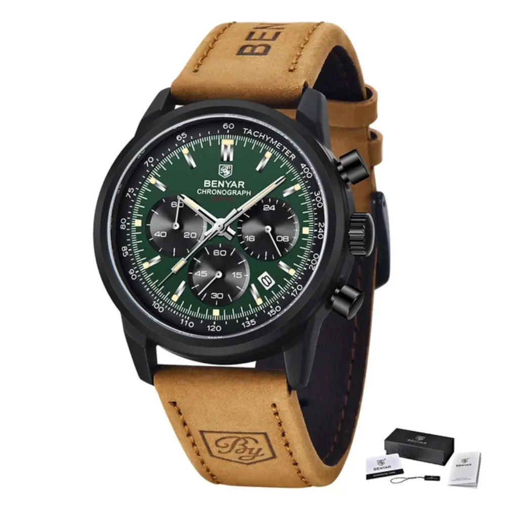 <tc>BENYAR Quartz Watch™ | Timeless Elegance for Men</tc>