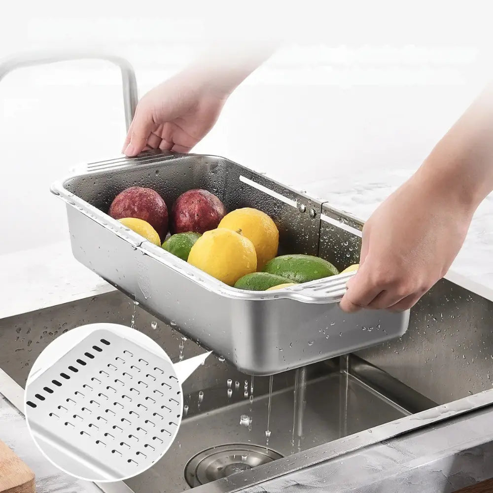 Cestello da Lavello Regolabile™ | Per Frutta, Verdura, Stoviglie e Utensili MigliorPrezzi.com