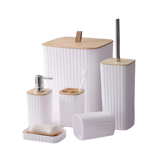 Set da bagno con cestino™ | Elegante set da bagno per l'armonia